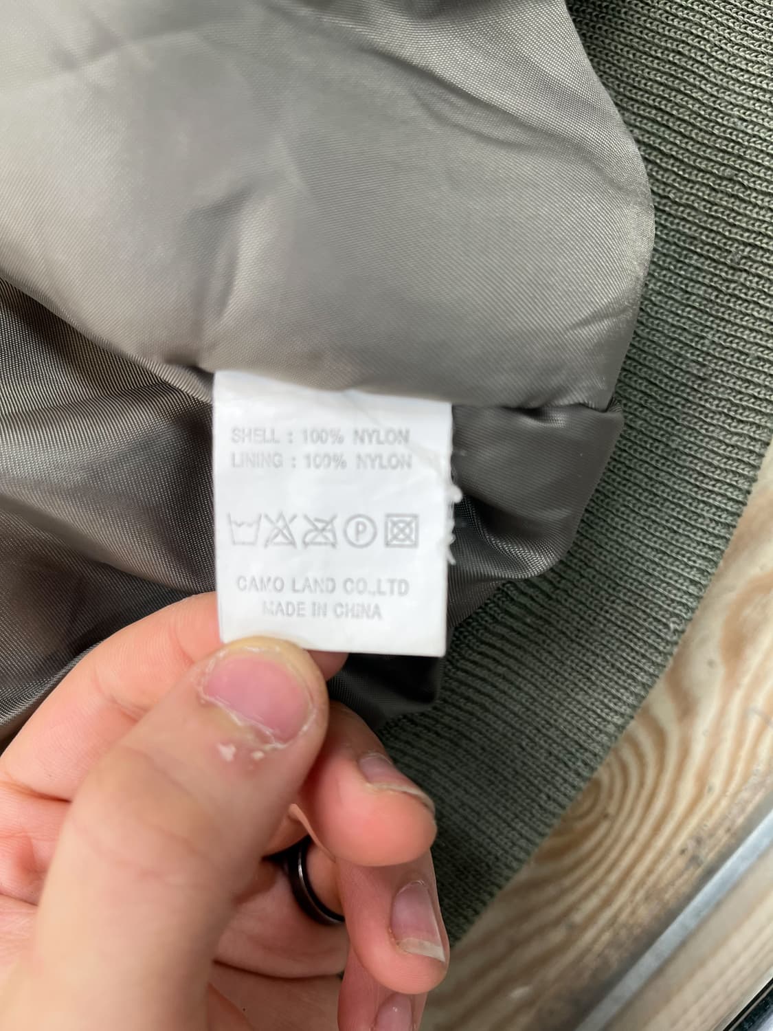 카모랜드 U.S.A.F B-15 플라이트 자켓 상품이미지9