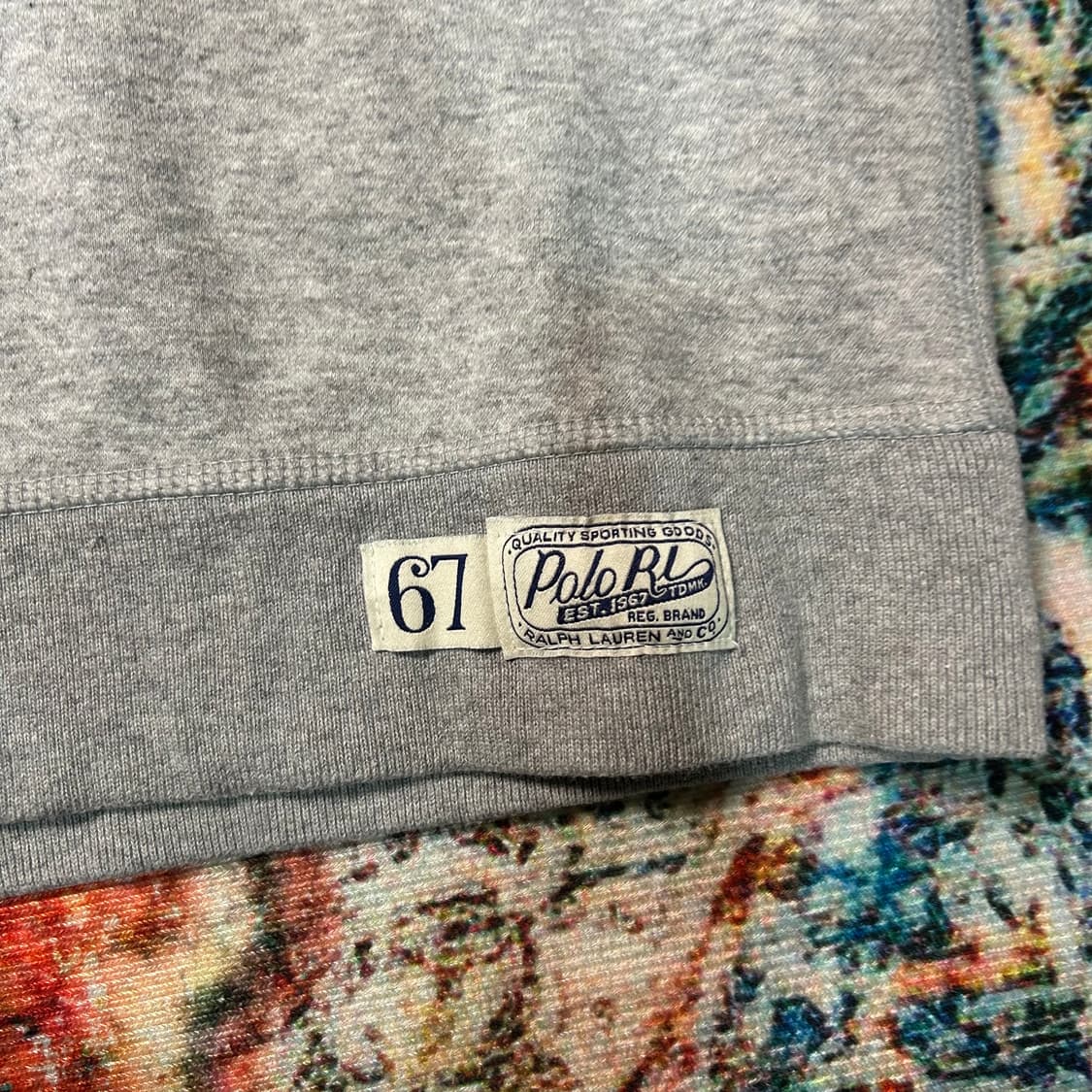 [XL] 폴로 랄프로렌 로고 패치 스웻셔츠 맨투맨 상품이미지5