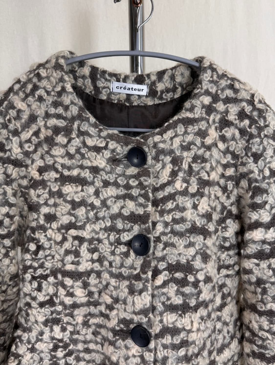 Createur 카라리스 자켓 가디건 상품이미지4