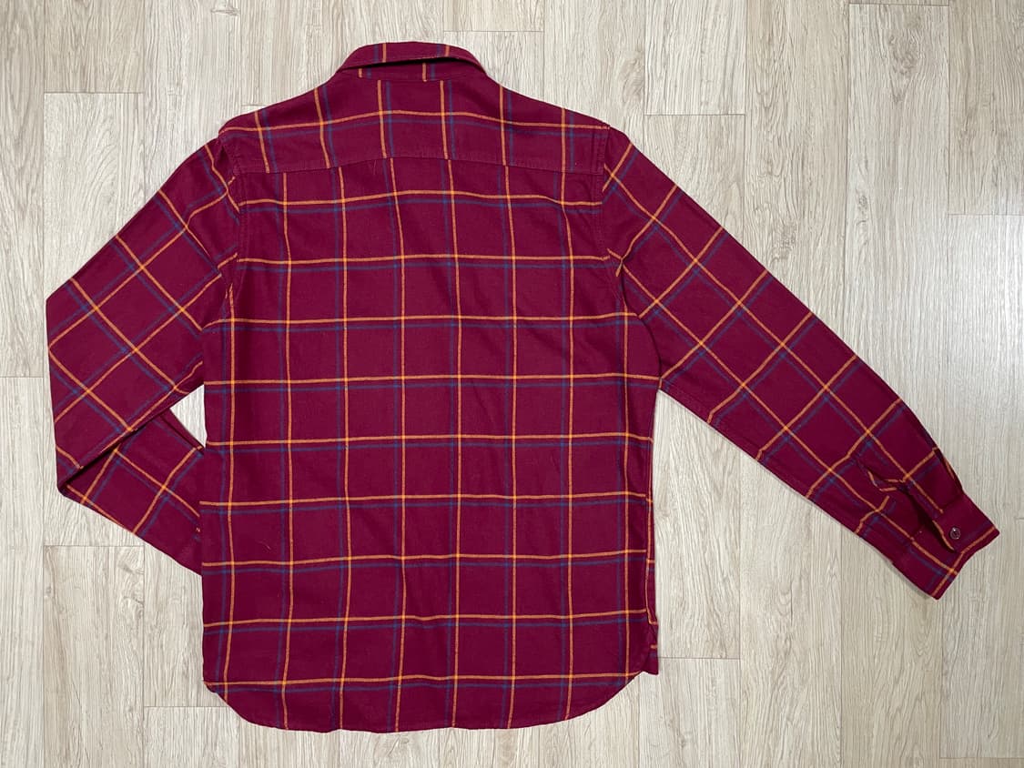 95~100) 60's 복각 Lee 플란넬 워크셔츠(RRL&LVC&폴로) 상품이미지2