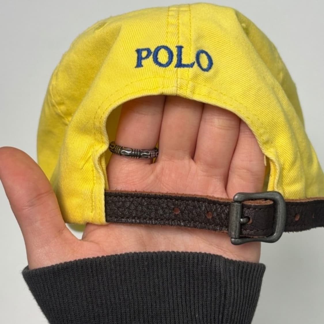 POLO BY RALPH LAUREN 코튼 치노 볼캡 옐로우 상품이미지6