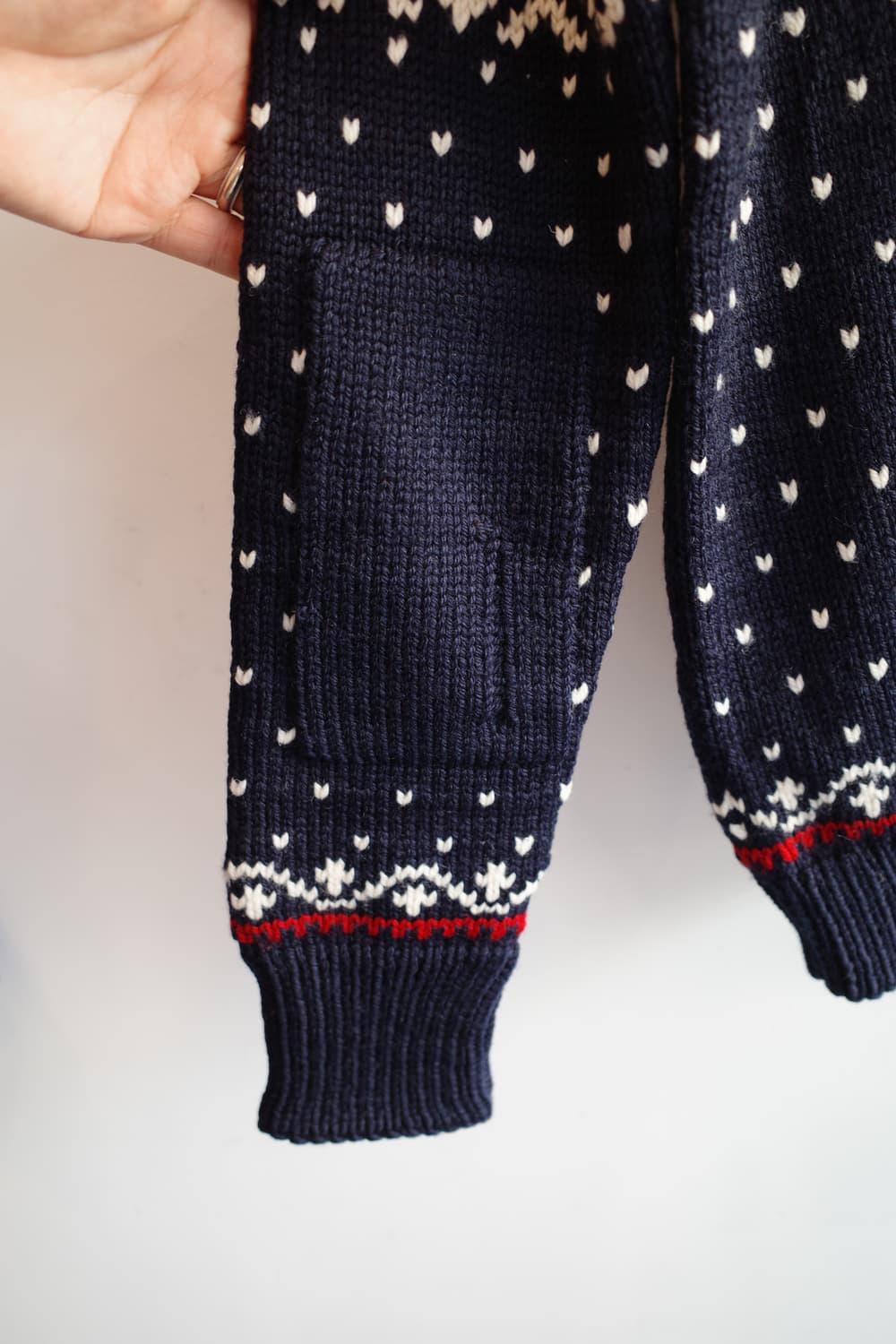 PoloRalphLauren 폴로 랄프로렌 눈꽃패턴 울 니트 상품이미지9