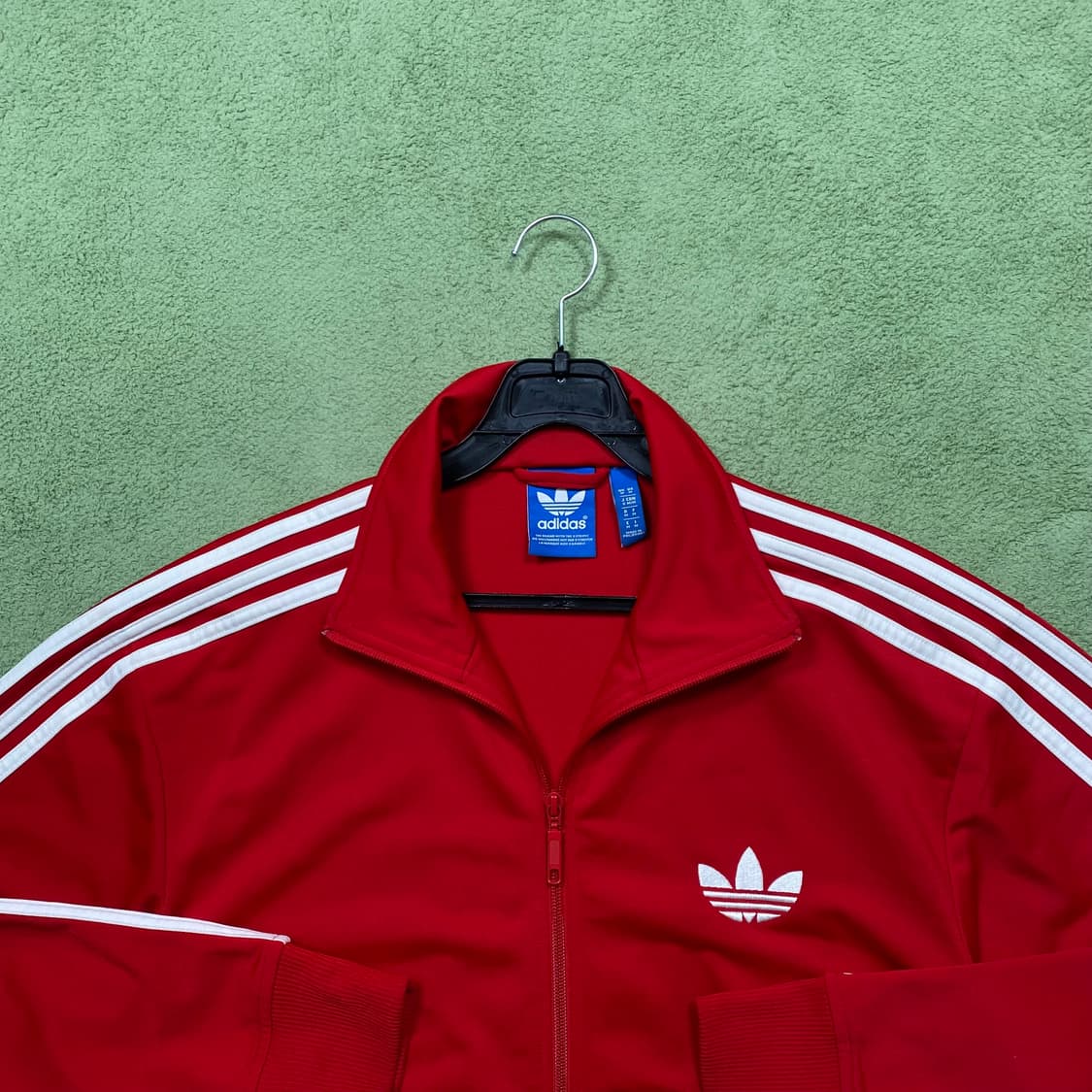 아디다스 빨강 파이어버드 져지 트랙탑 상품이미지1