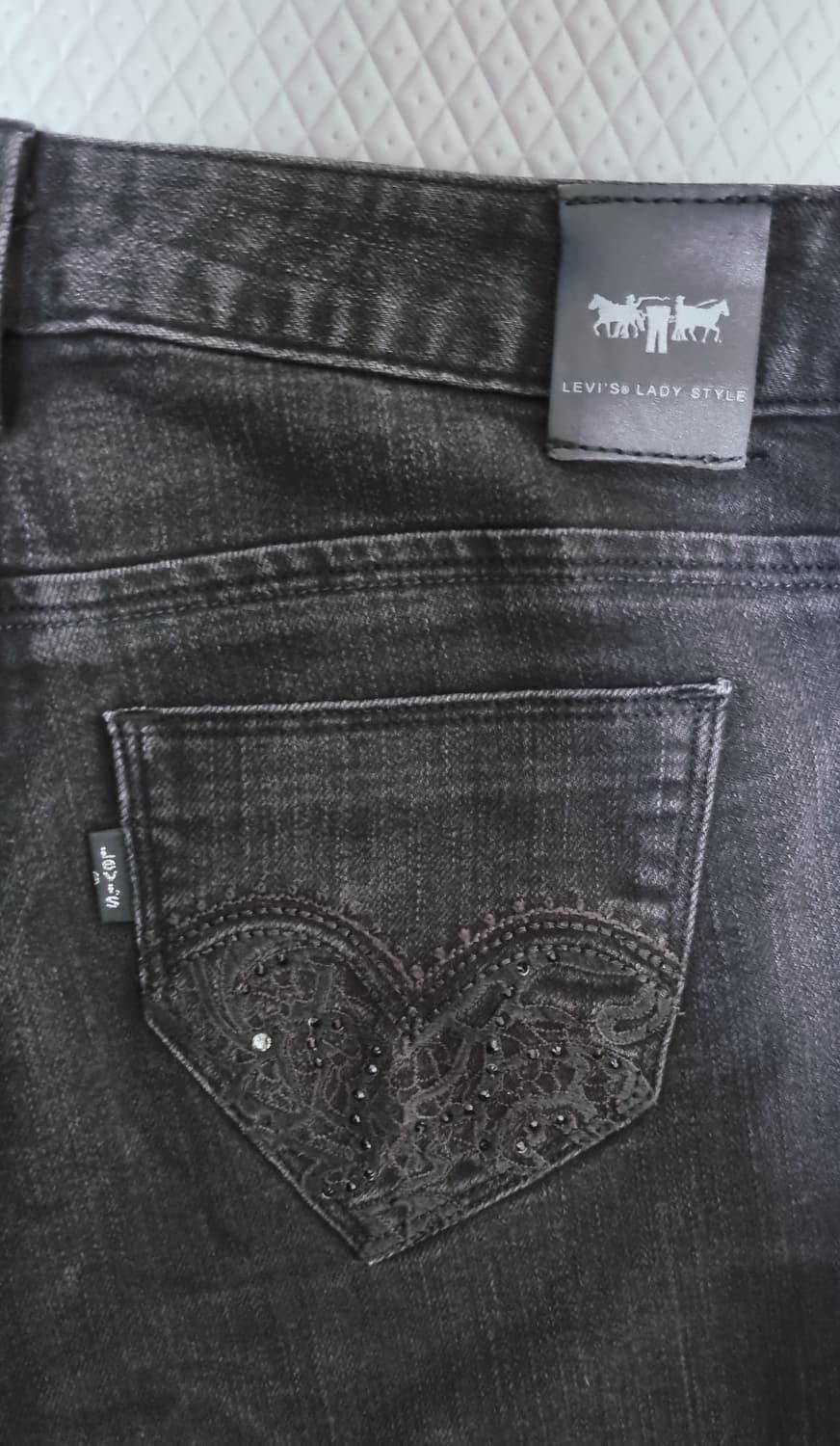 Levi's 리바이스 레이디 스타일 블랙진 상품이미지4