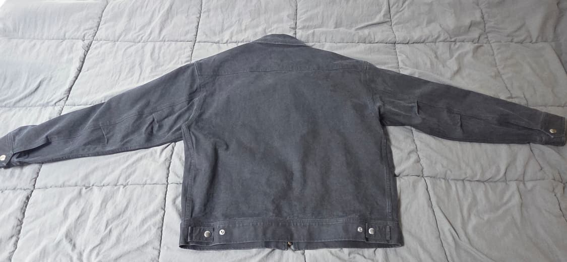 에스파이 WASHED CANVAS WORK JACKET 빈티지 블랙 상품이미지3