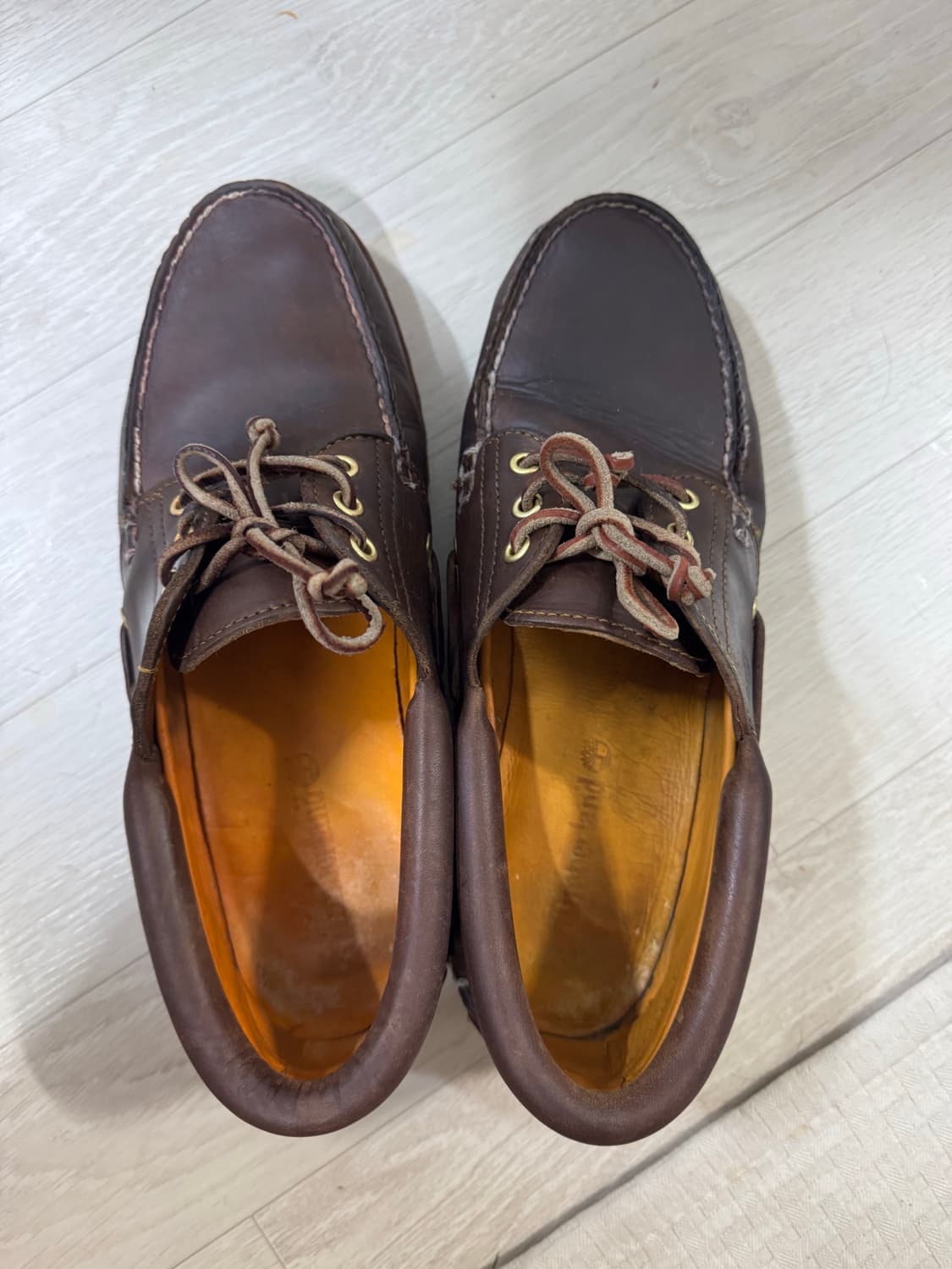 팀버랜드 브라운 보트슈즈 285mm 10.5 상품이미지6