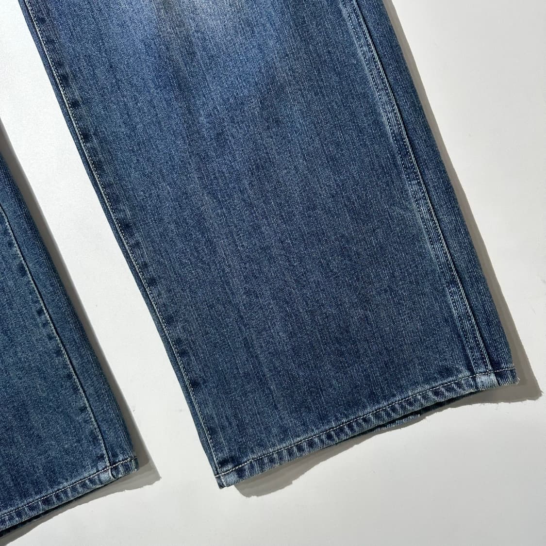 러프사이드 드레이프 원턱 데님 팬츠 상품이미지6