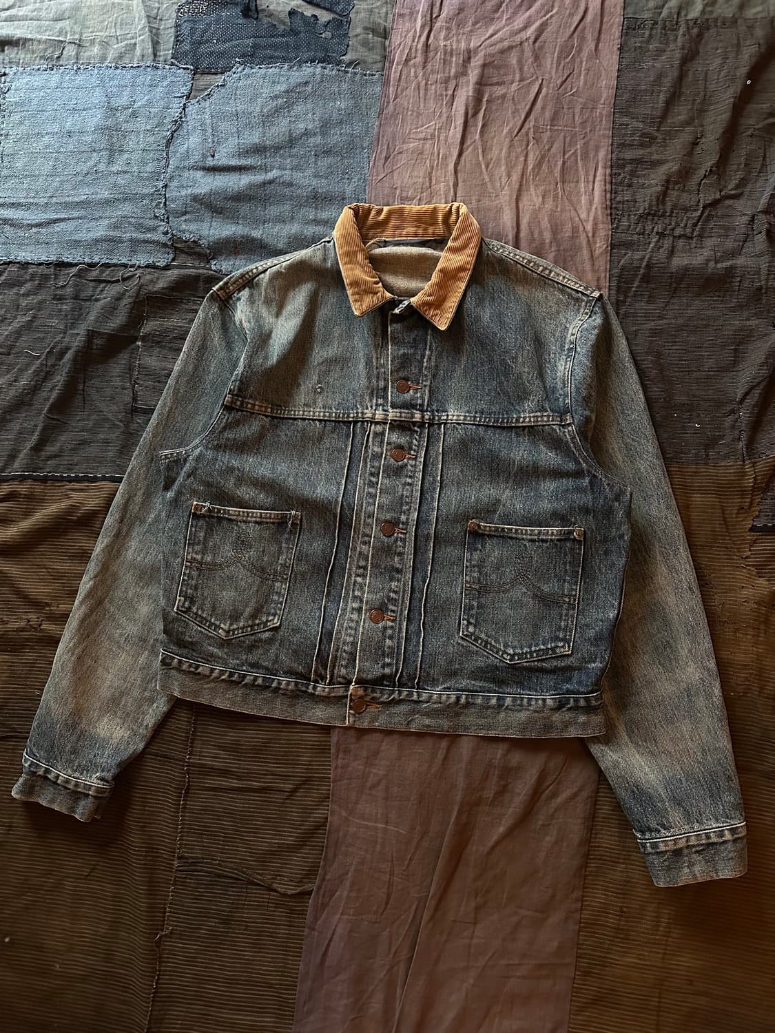 80s USA VTG POLO 2nd Denim Jacket RRL 상품이미지2
