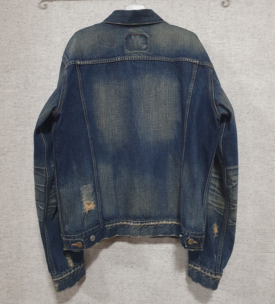 리바이스 90's  워싱 디스트로이드 데님 자켓 상품이미지9