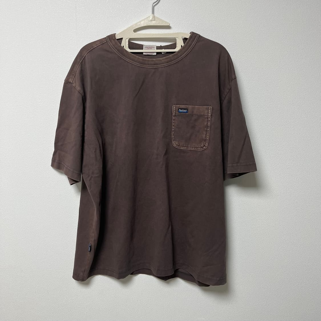 Penfield 펜필드 포켓 반팔티 브라운 상품이미지1