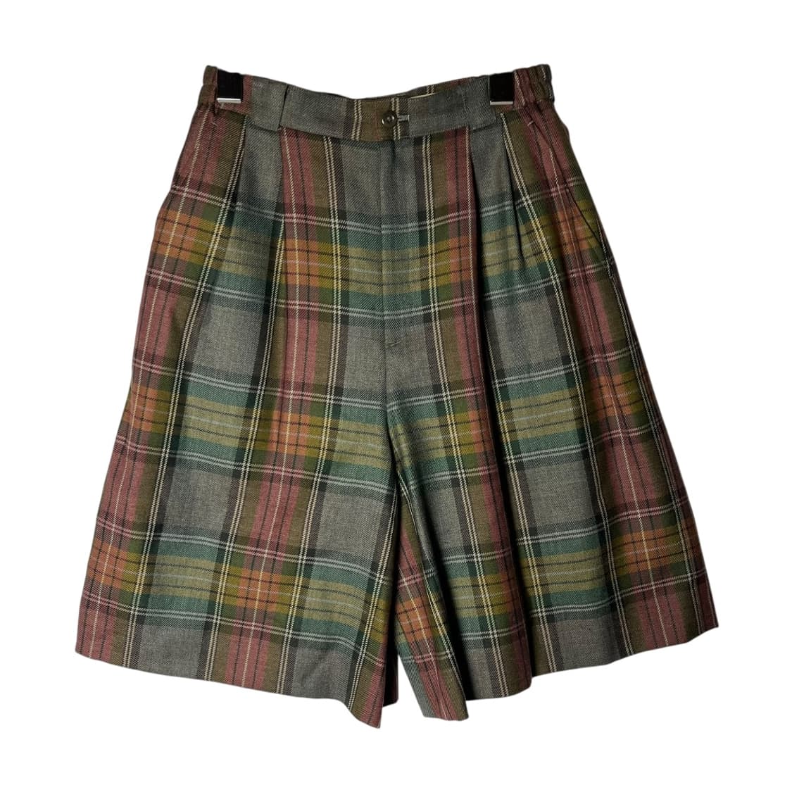 [Burberry] 00's 버버리 와이트 체크 쇼츠 상품이미지1