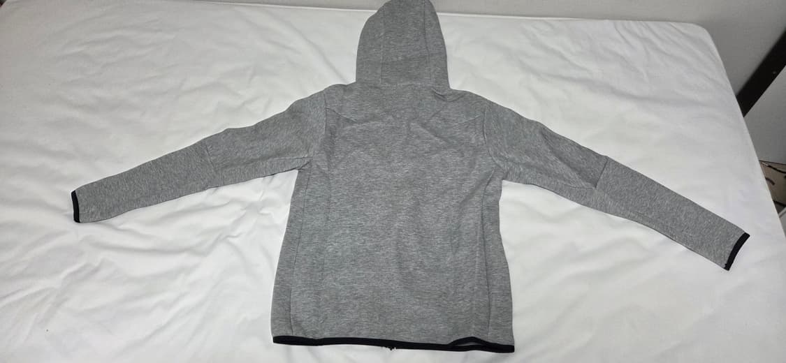 나이키 테크 플리스 후드집업 회색 테크팩m 상품이미지2