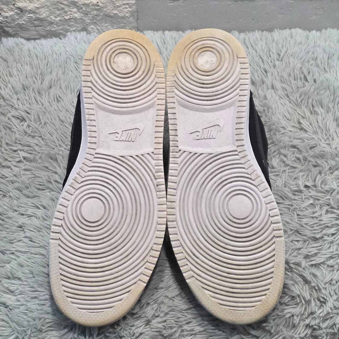 7w-16:나이키 코트 보로우 로우 블랙 스웨이드 26.5cm 상품이미지7