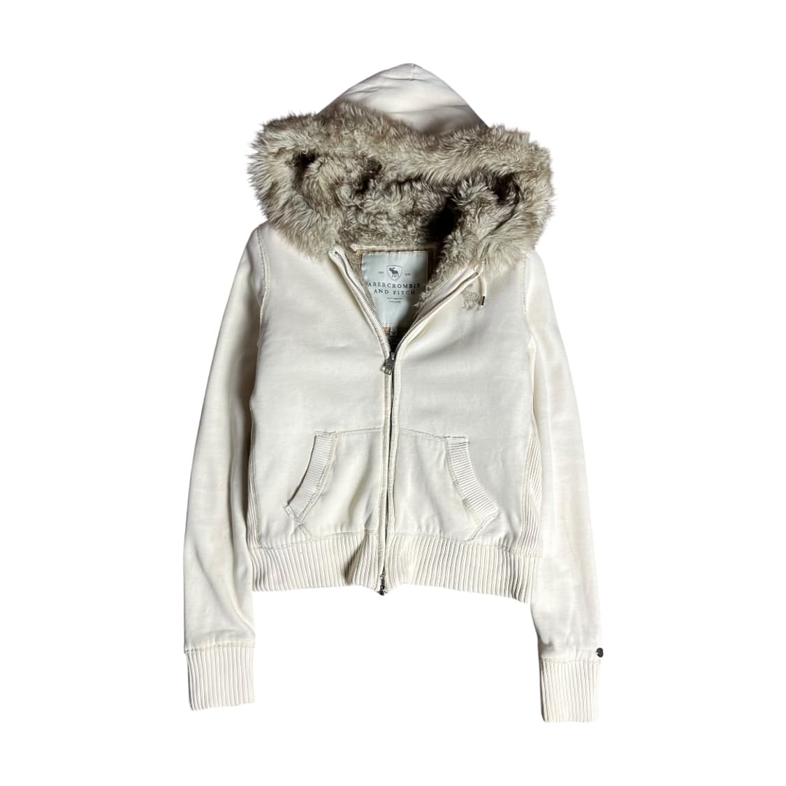 [A&F] 아베크롬비 무스로고 울프죠 후드집업 상품이미지1