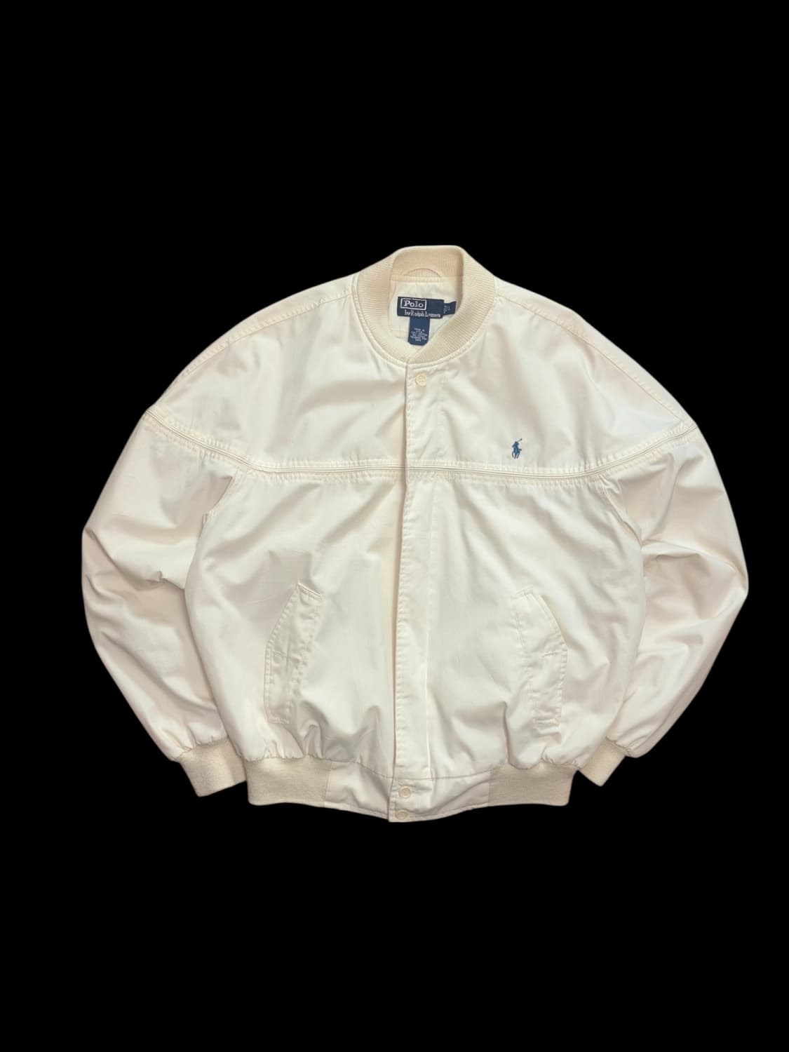 폴로 랄프로렌 아이보리 바라쿠다 블루종 상품이미지1