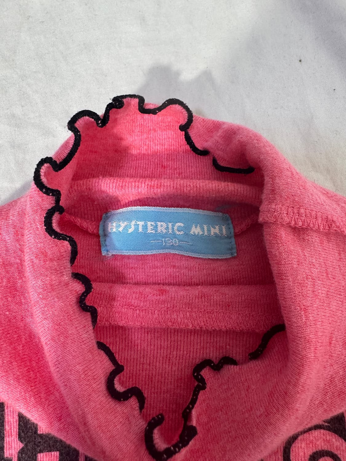 히스테릭글래머 미니 프릴 하이넥 롱슬리브 상품이미지6