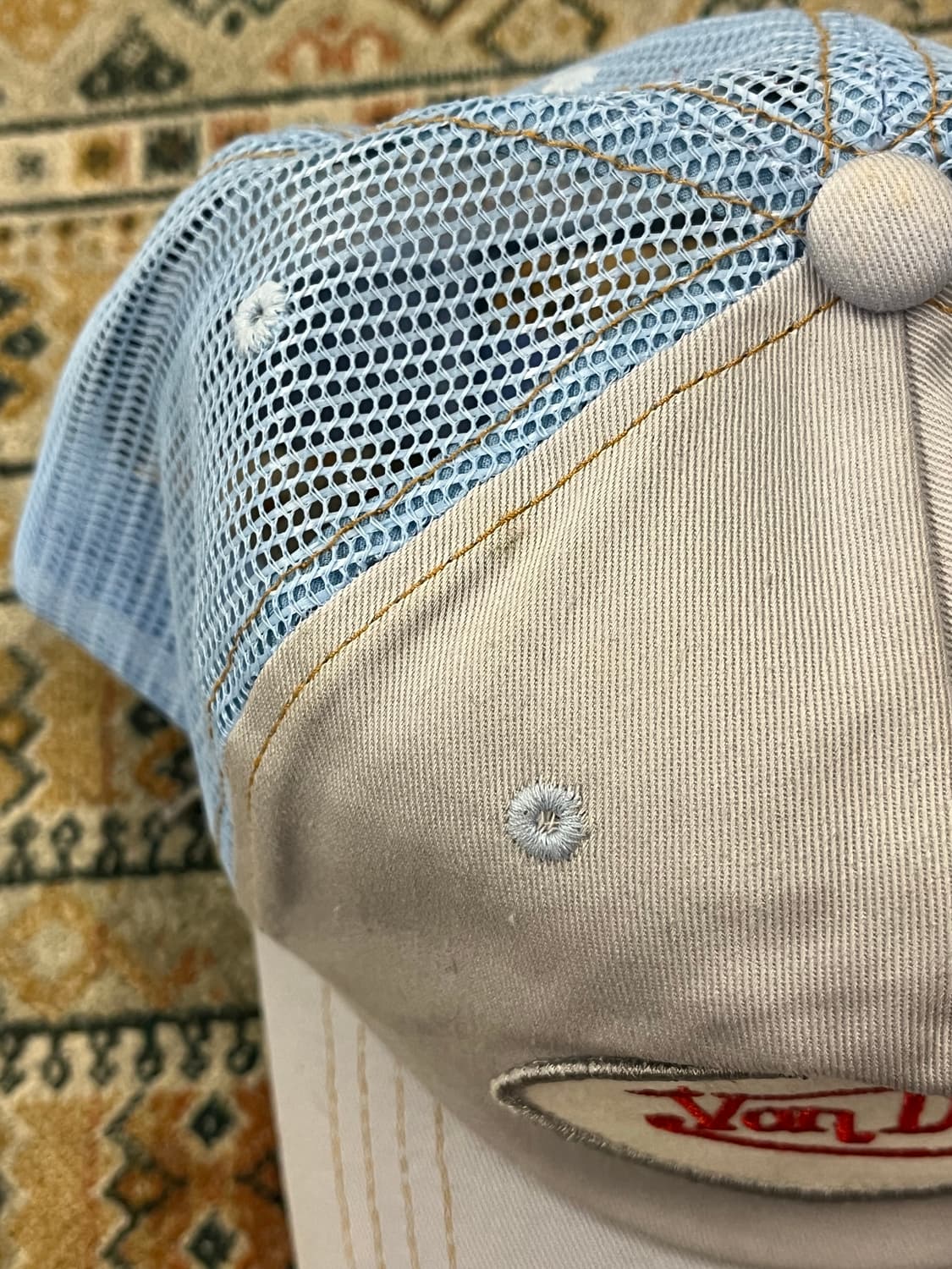 본더치 메쉬 트러커 캡 모자 스카이블루 #csz2784 상품이미지7