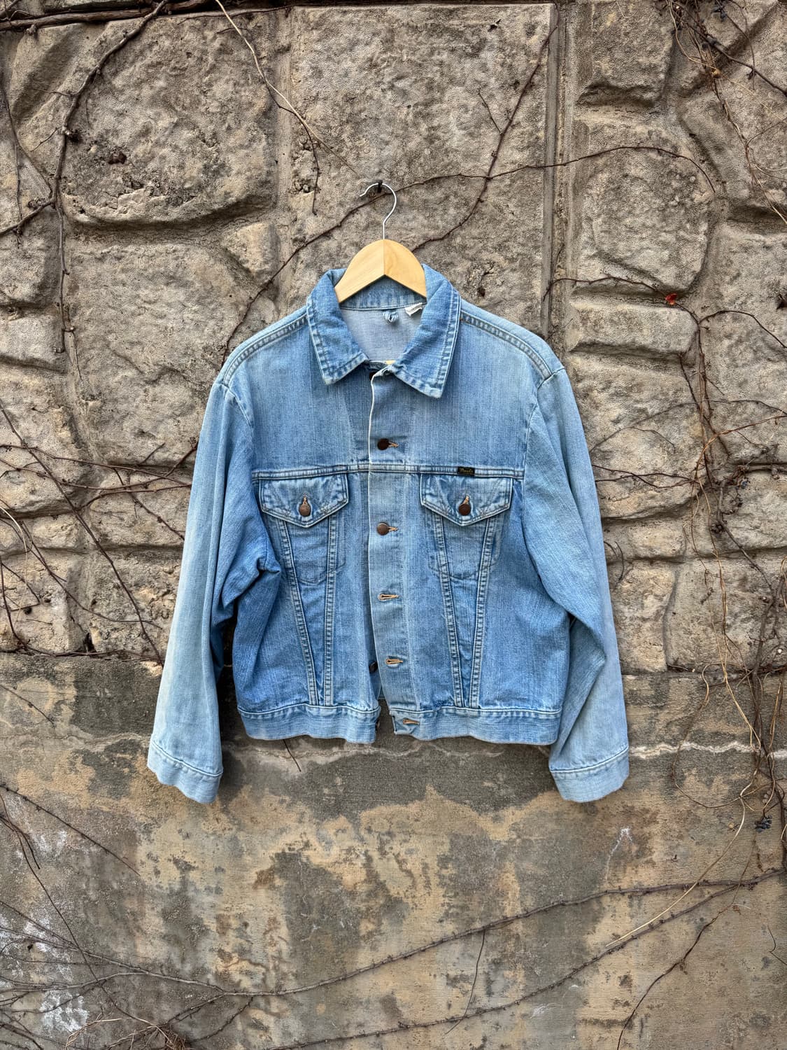 70s 랭글러 빈티지 리바이스 3세대 타입 웨스턴 데님 트러커 자켓 상품이미지1
