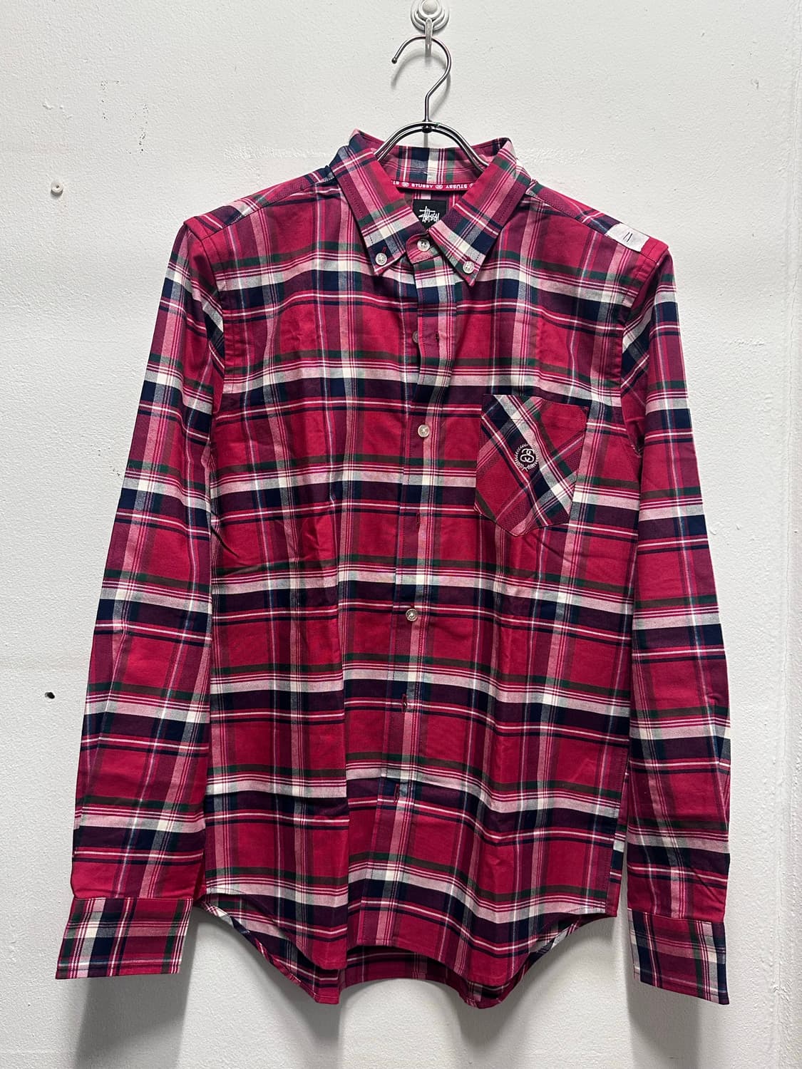 Stussy 재팬 클래식 체크 셔츠 M사이즈 상품이미지1