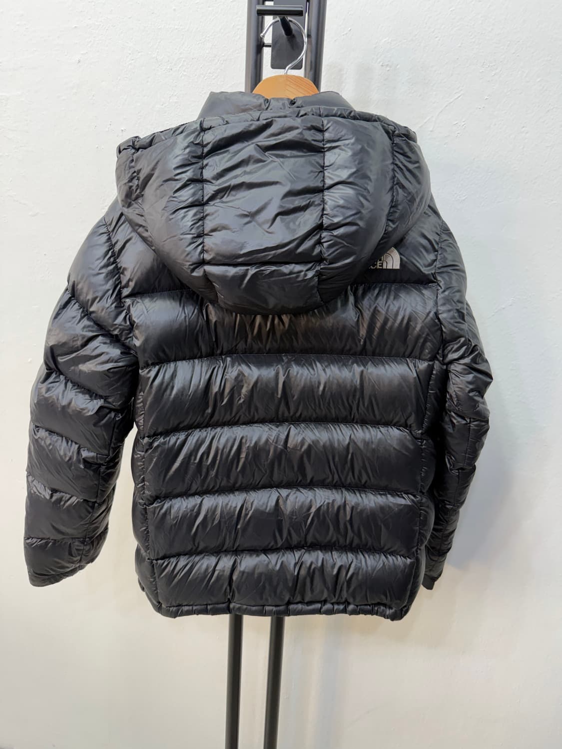 정품) 노스페이스 블랙 700 눕시 패딩 90 상품이미지5