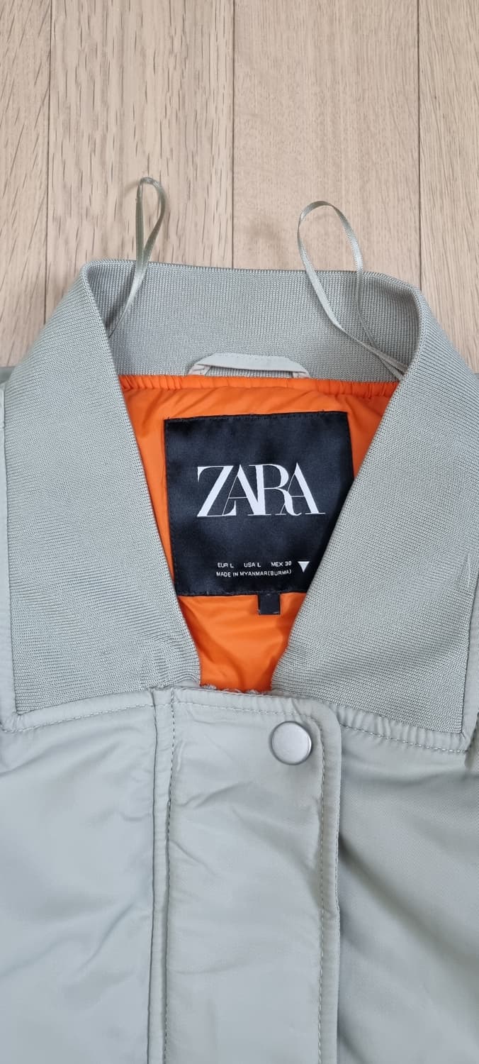 ZARA 자라 크롭 봄버 자켓 L _ 여성 상품이미지9
