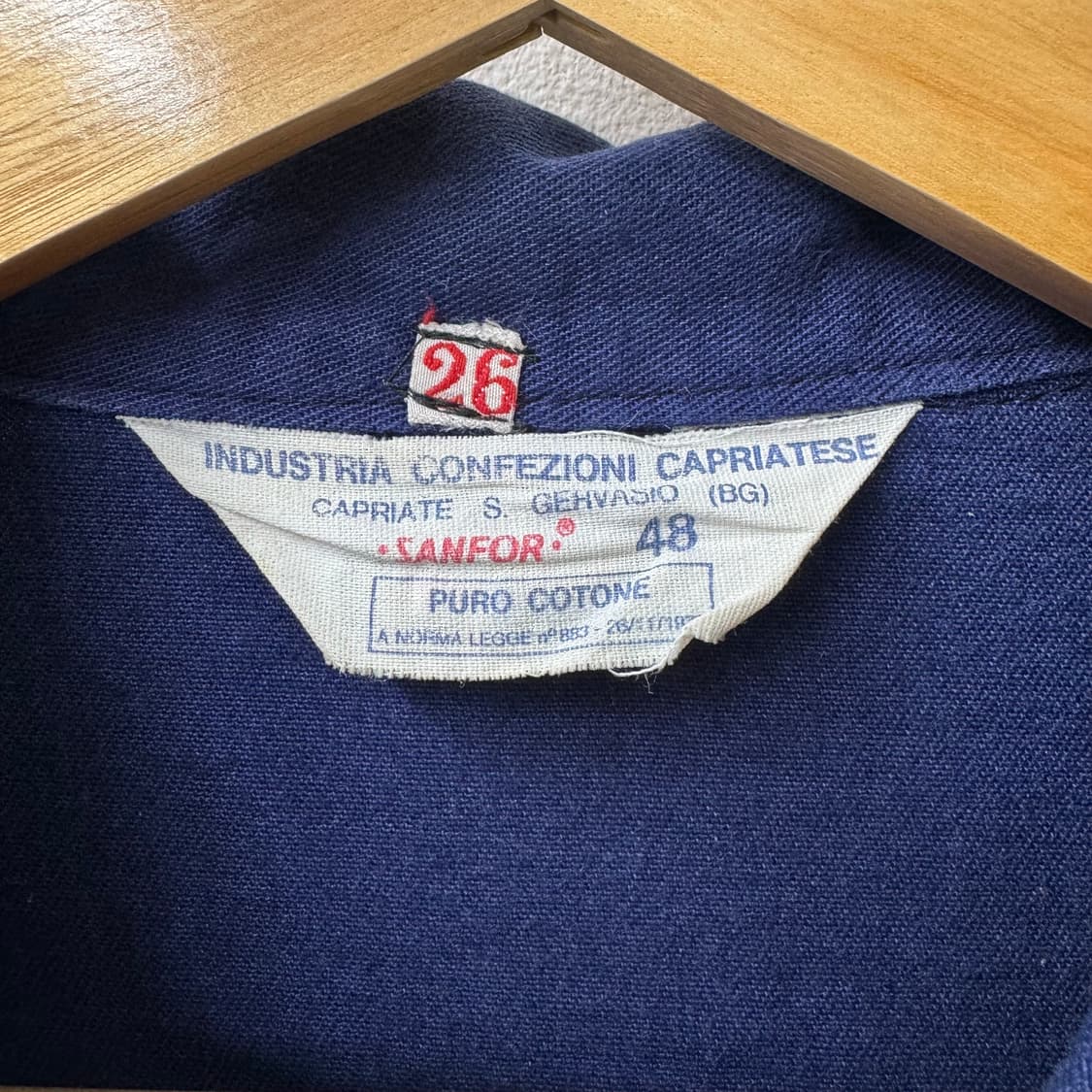 70s 빈티지 프렌치 워크 자켓 (M)   상품이미지4