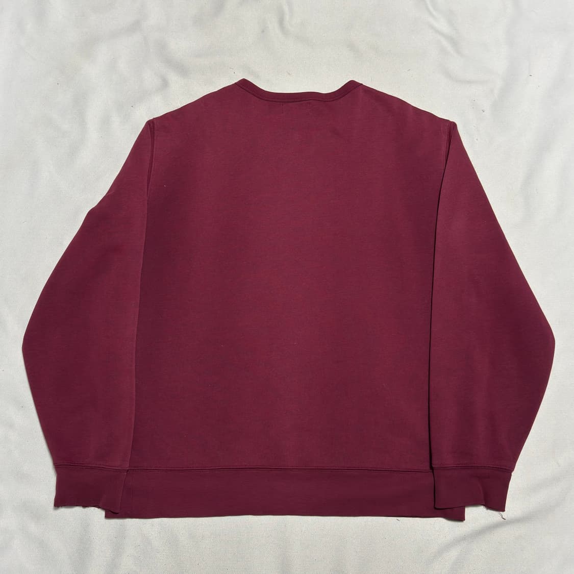 XL 폴로랄프로렌 빅 폴로베어 버건디 기모 맨투맨 상품이미지3