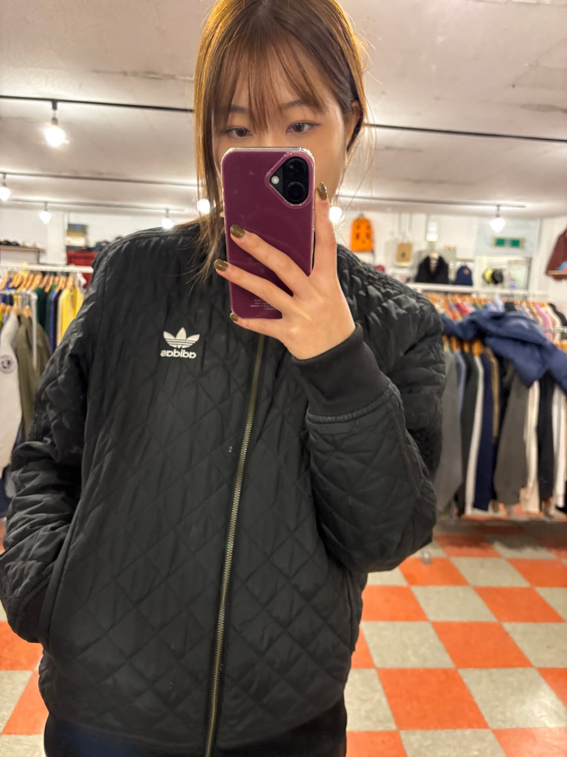 아디다스 누빔자켓 상품이미지1