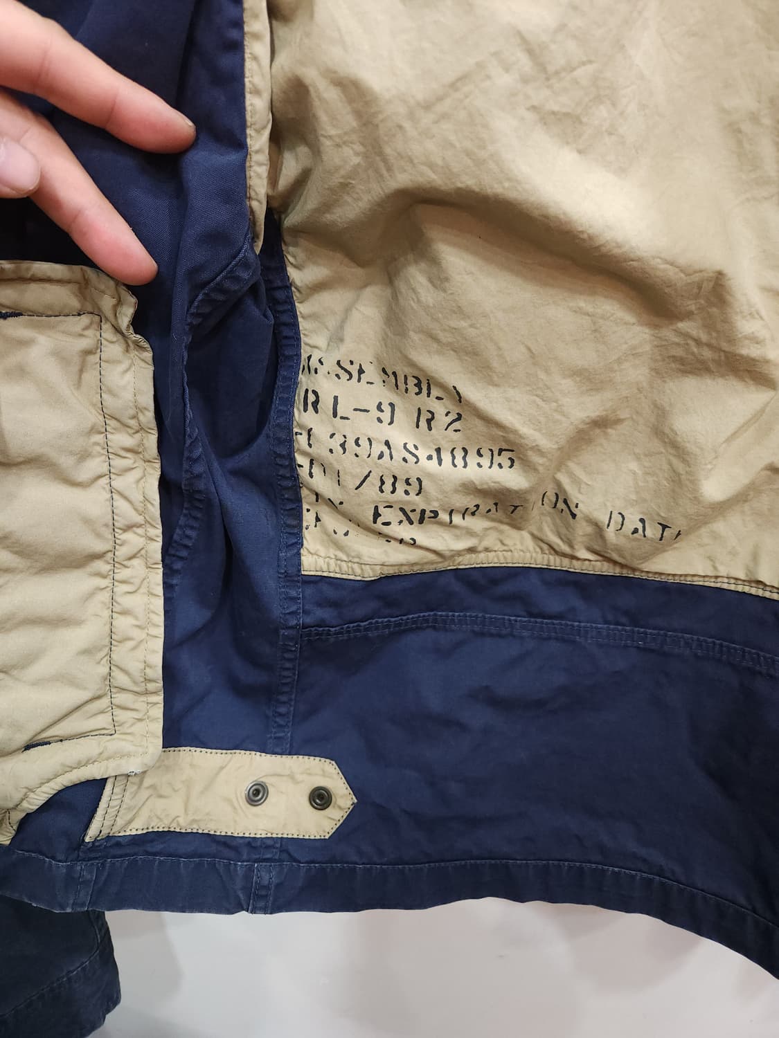 폴로 랄프로렌 90s 네이비 스윙탑 자켓
​
 상품이미지7