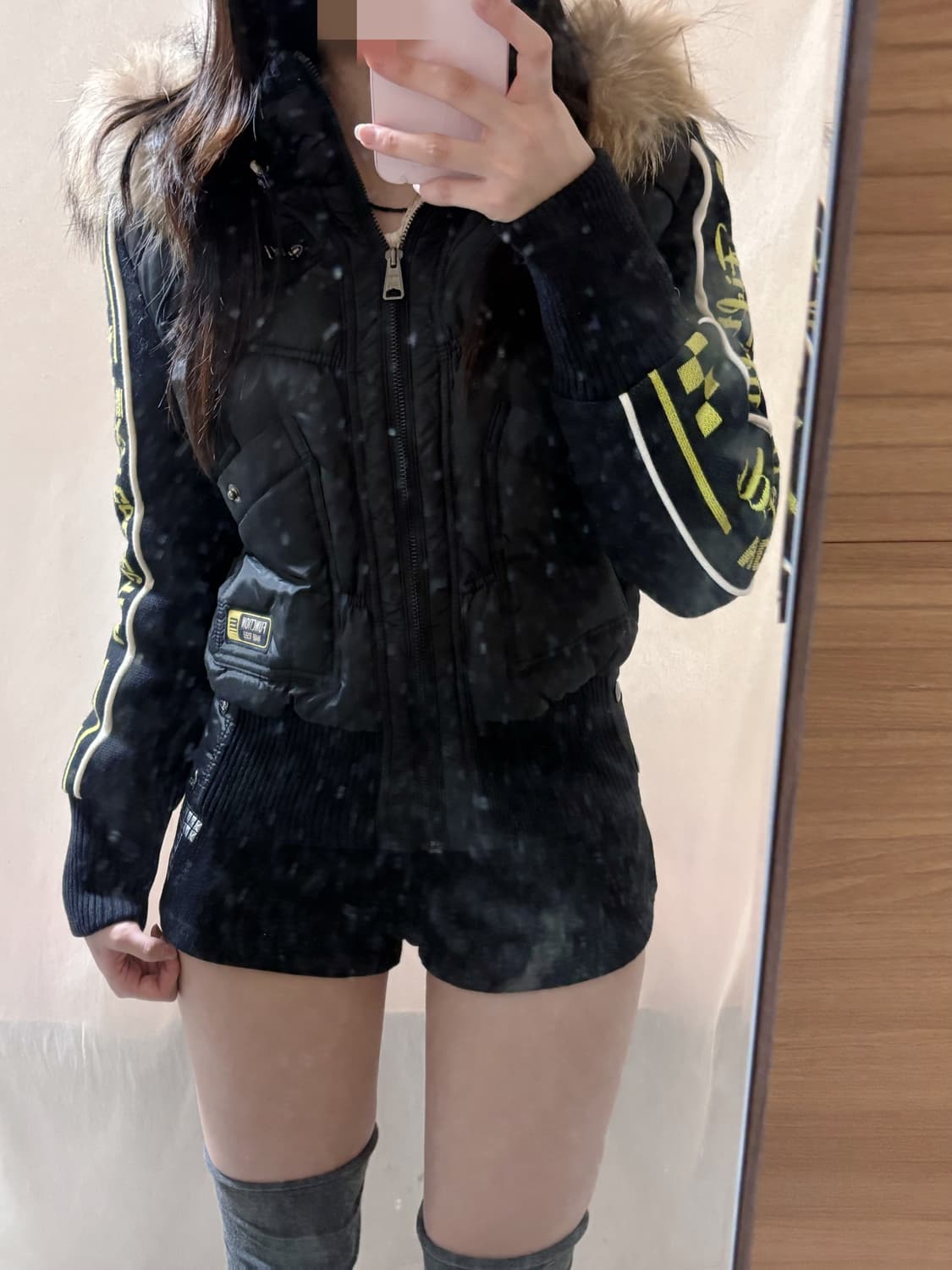 니트패딩 상품이미지1