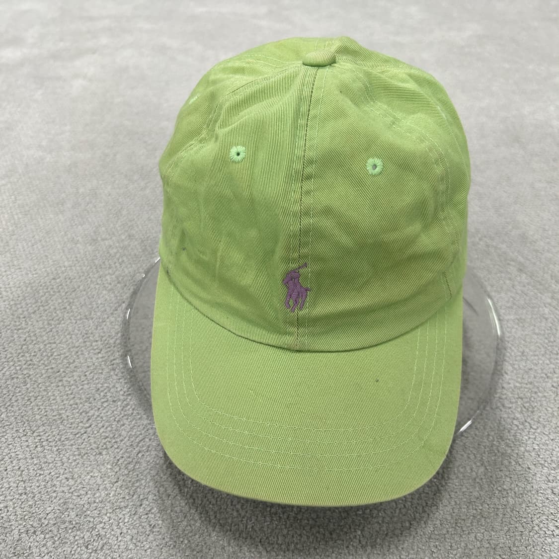 폴로 랄프로렌 연두색 볼캡 상품이미지2