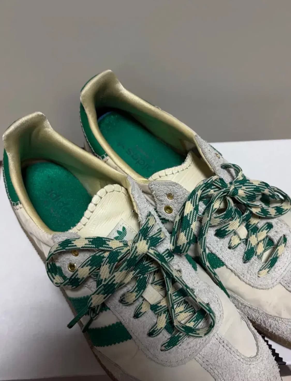 [285] 아디다스 웨일즈보너 웨일스보너 삼바 화이트 그린 상품이미지2