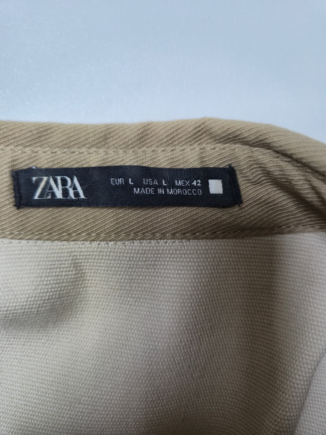 ZARA 프렌치 워크 초어 자켓 XL (42사이즈) 상품이미지3