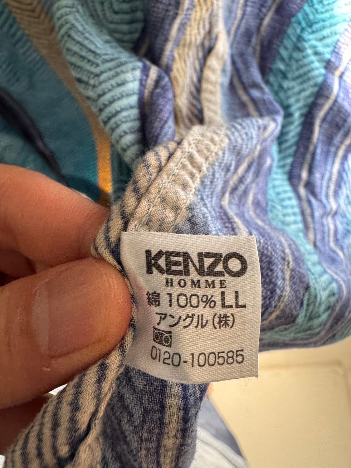 겐조 옴므 플란넬 셔츠 상품이미지5