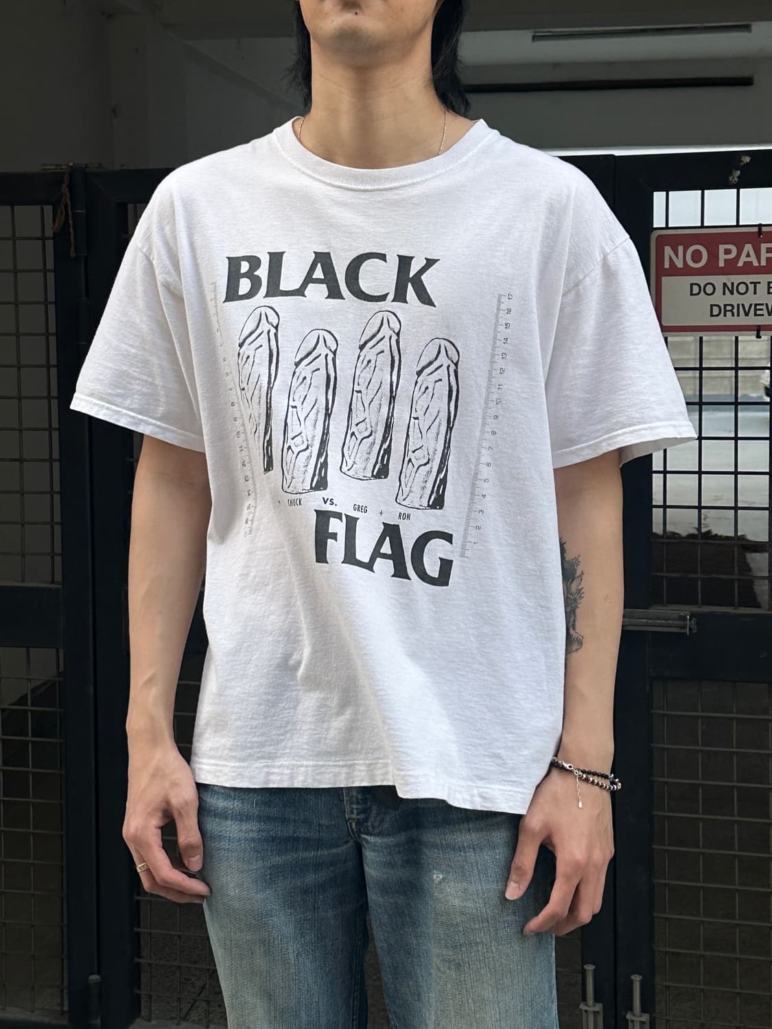 10's Black Flag Dixk 티셔츠 블랙 플래그 티셔츠 밴드티 상품이미지7