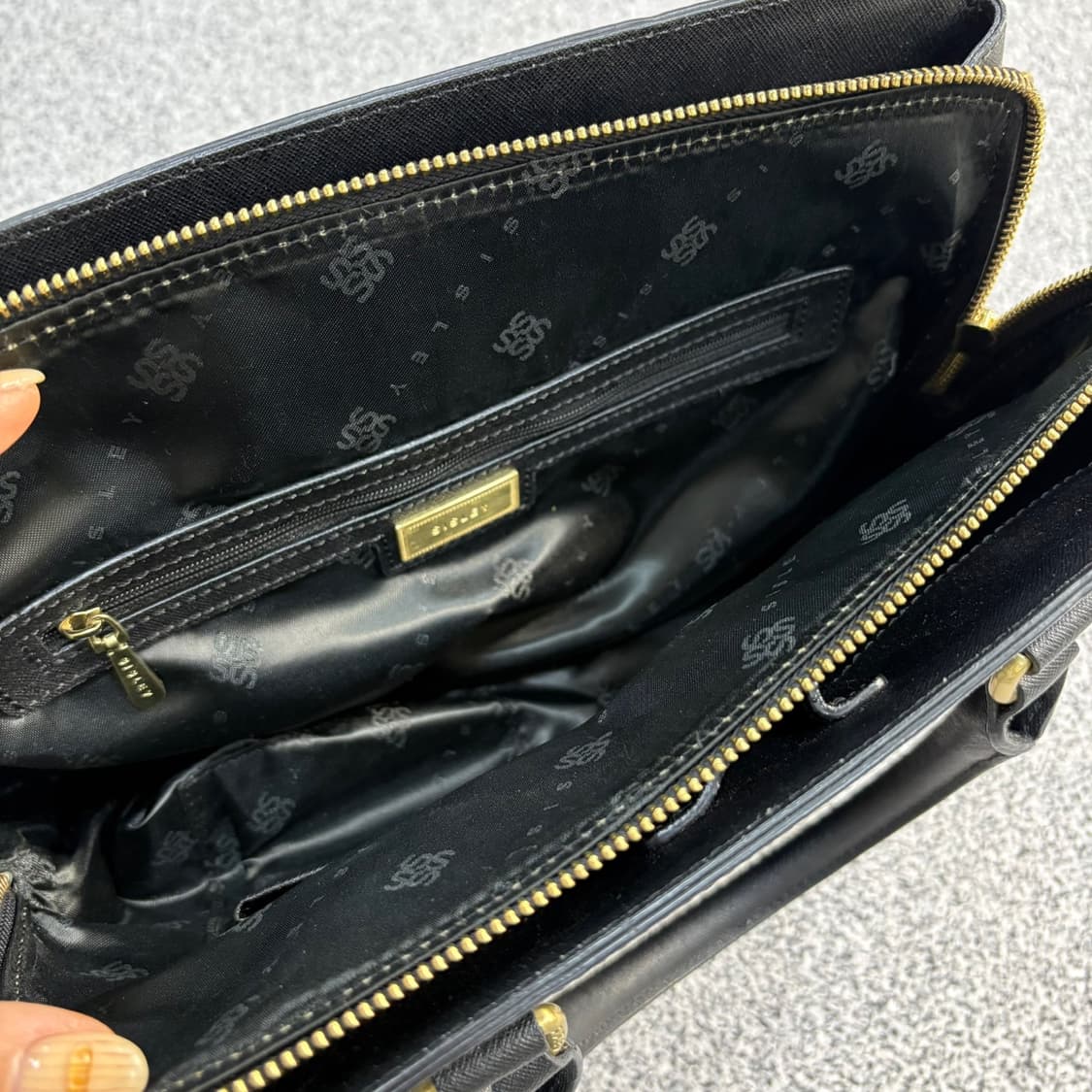 시슬리 소가죽 토트백 숄더백 0409J 상품이미지8