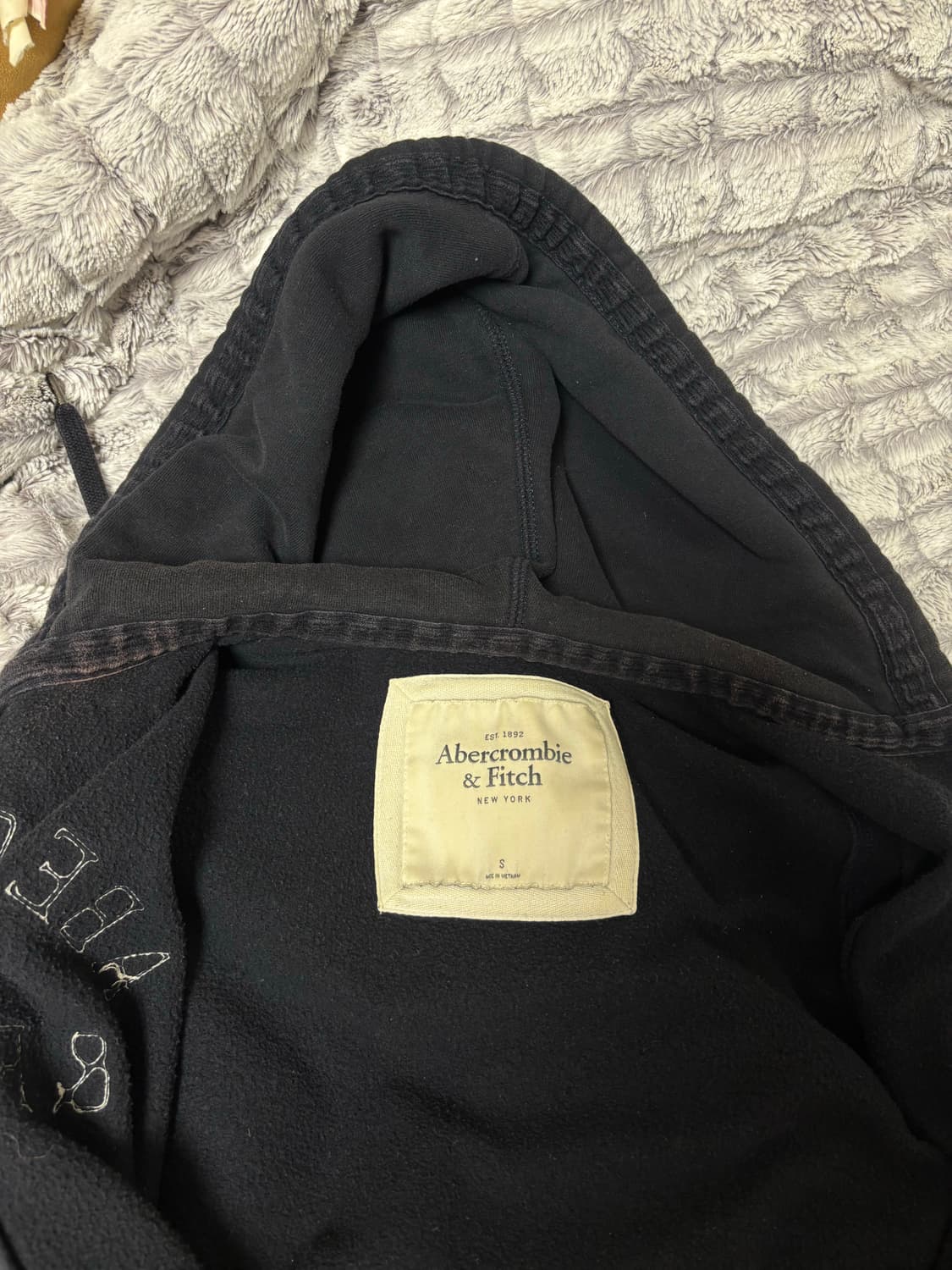 아베크롬비 후드집업 네이비 S 상품이미지9