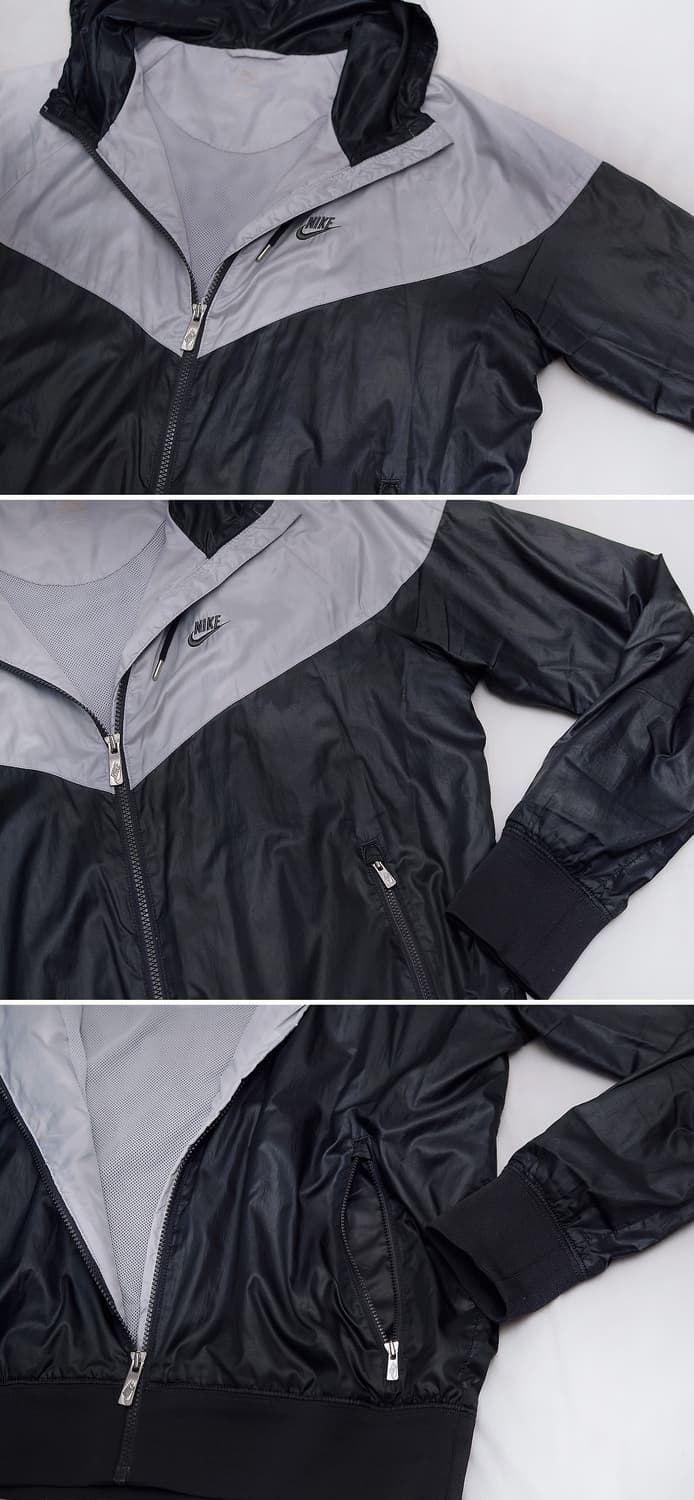 나이키 NSW 윈드러너 우븐 라인드 후드집업 자켓 검회 (L / 100) 상품이미지6