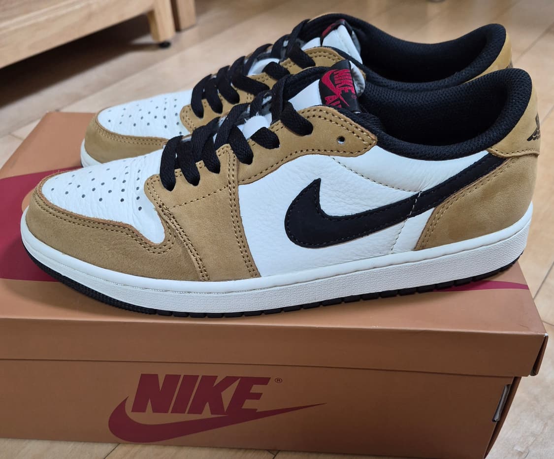 (275)나이키 조던1로우 OG 세일 앤 골든 하베스트  상품이미지3