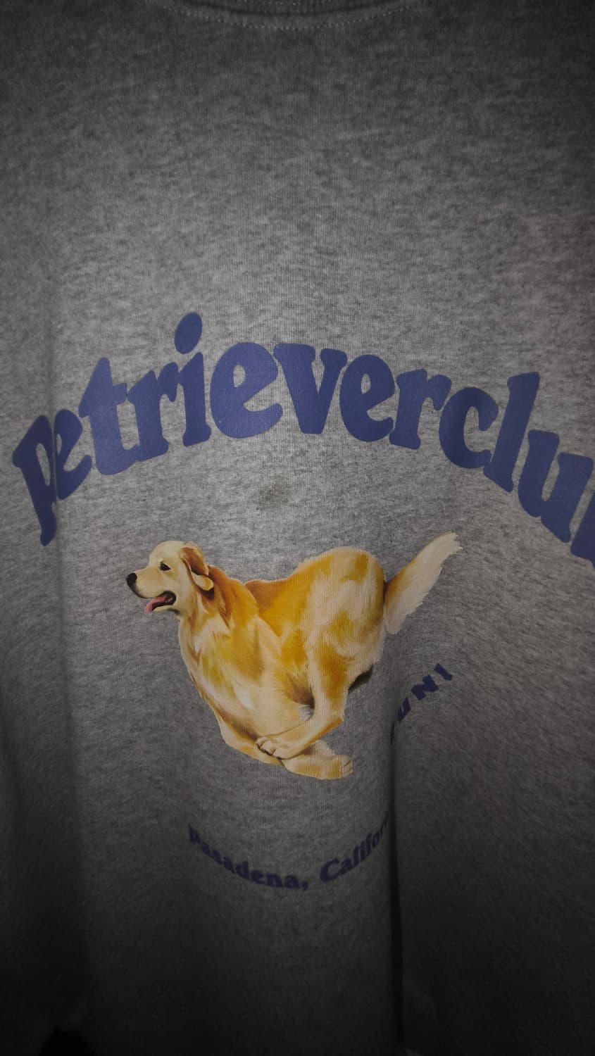 리트리버 클럽 맨투맨 L 판매합니다 !! 상품이미지2