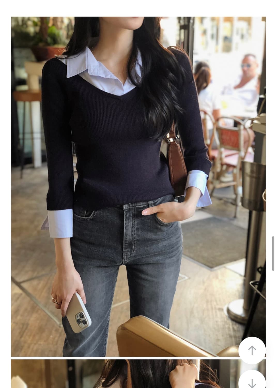 슬로우앤드 세이 셔츠앤 레이어링 니트 상품이미지3