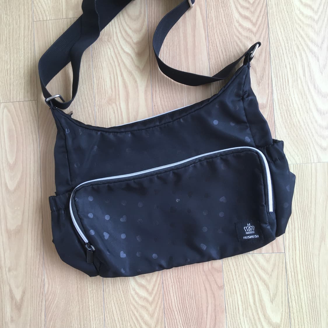 HUSHUSH/ 도트크로스백 모리걸토트크로스백 땡땡이크로스백  상품이미지2
