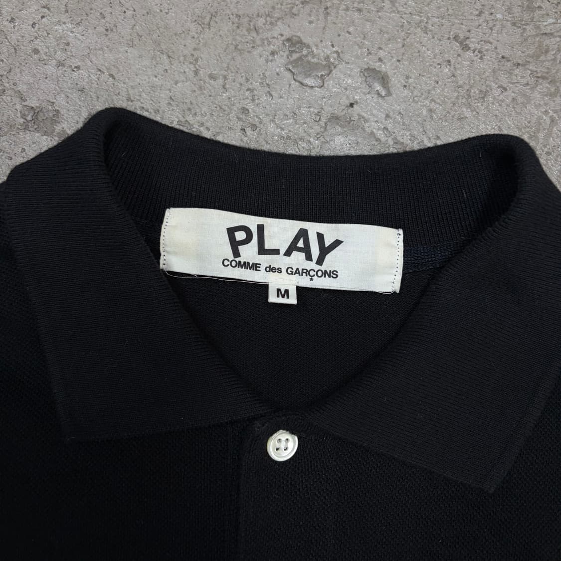 꼼데가르송 카라 반팔티[2428] 상품이미지5