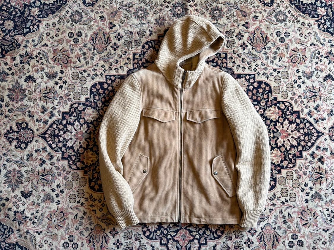 라르디니 스웨이드 니트 자켓 100 상품이미지1