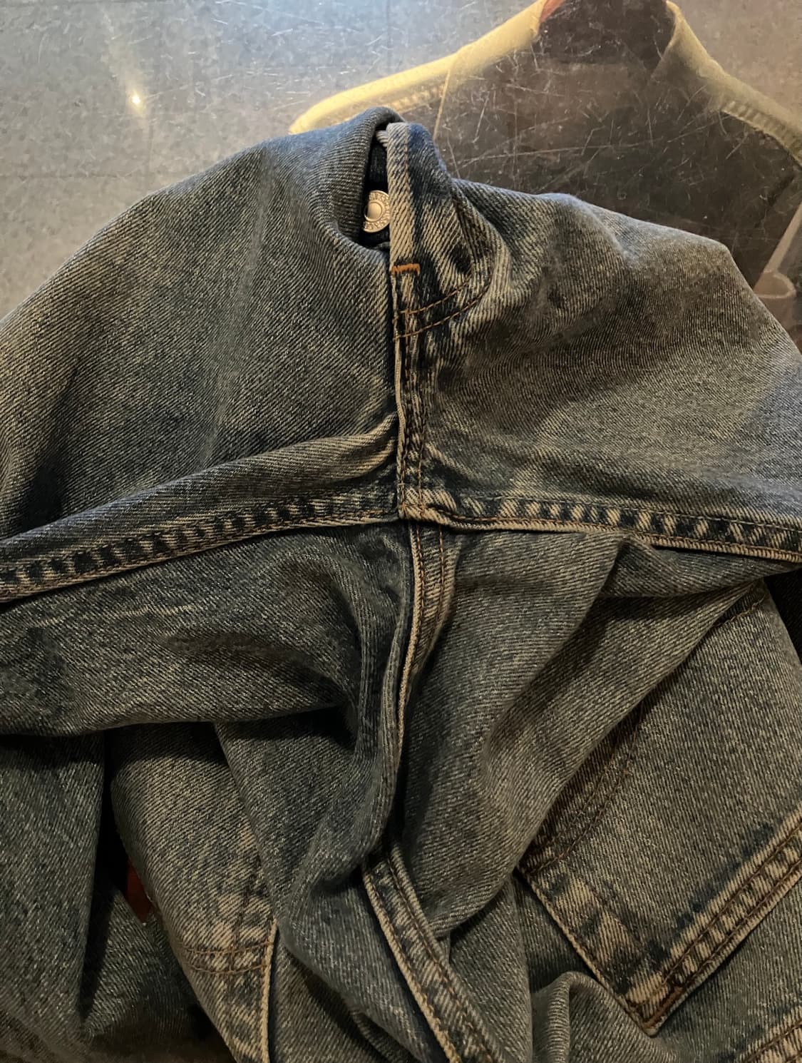 USA 빈티지 리바이스 501 데님 팬츠 상품이미지8