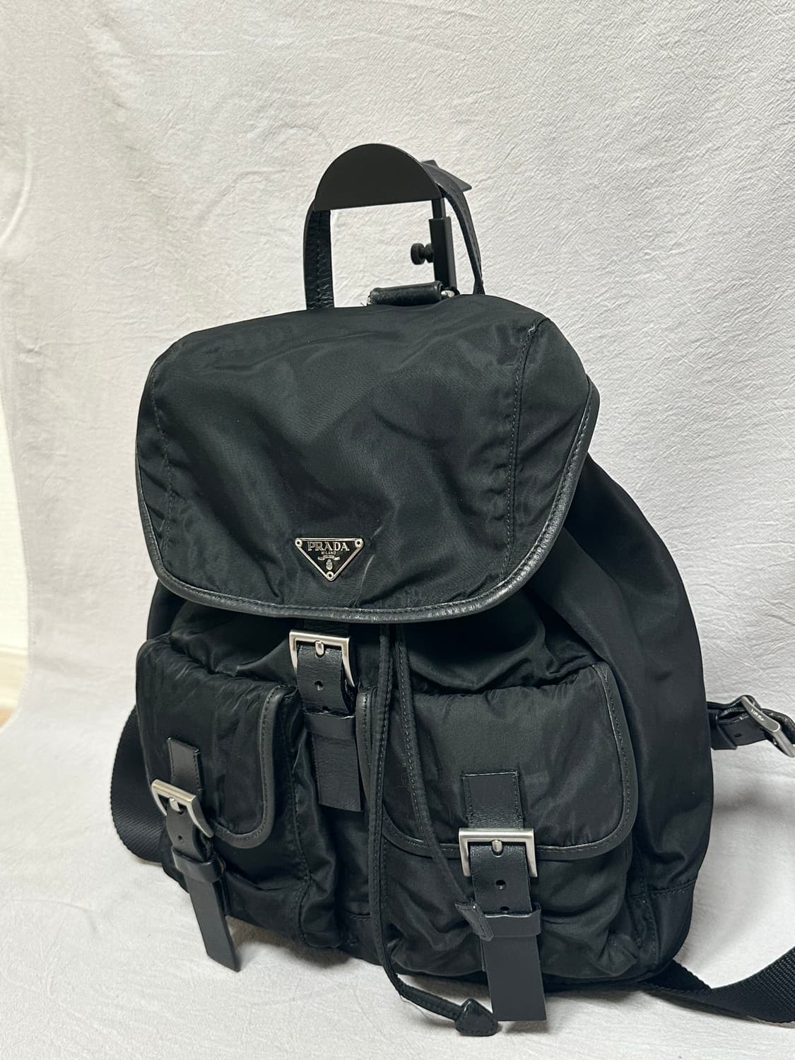 프라다 투포켓 포코노 나일론 백팩 미디엄 상품이미지3