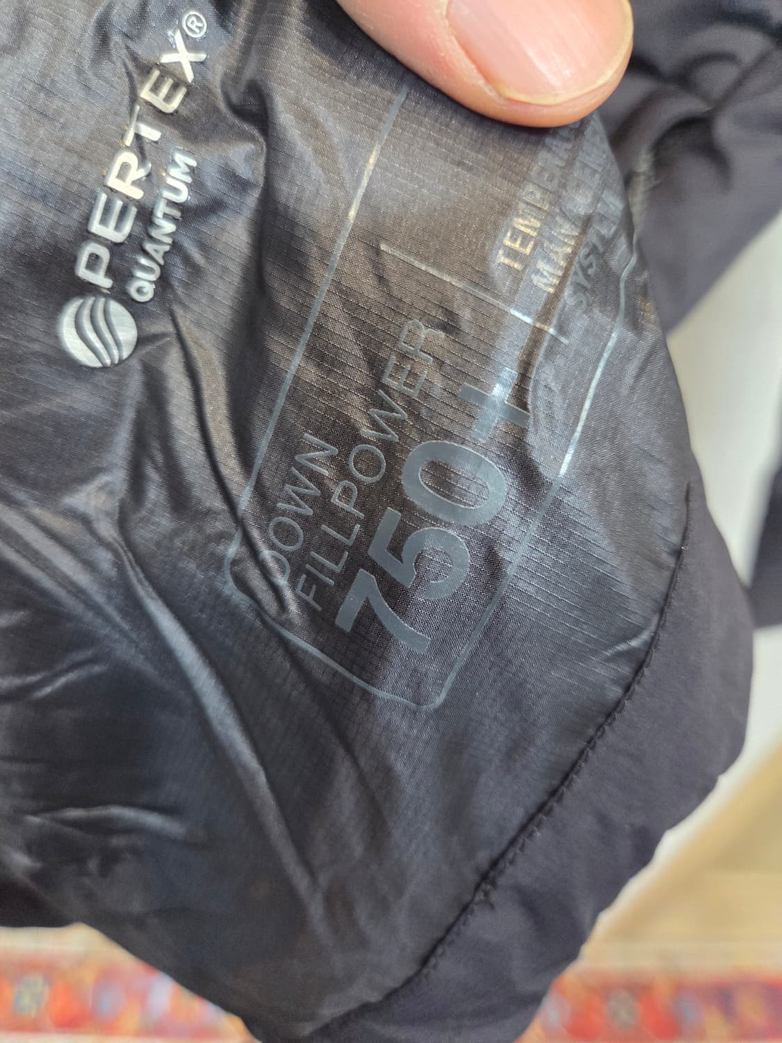 마무트 투웨이 퍼텍스 750 다운필 구스다운 패딩 s 상품이미지8