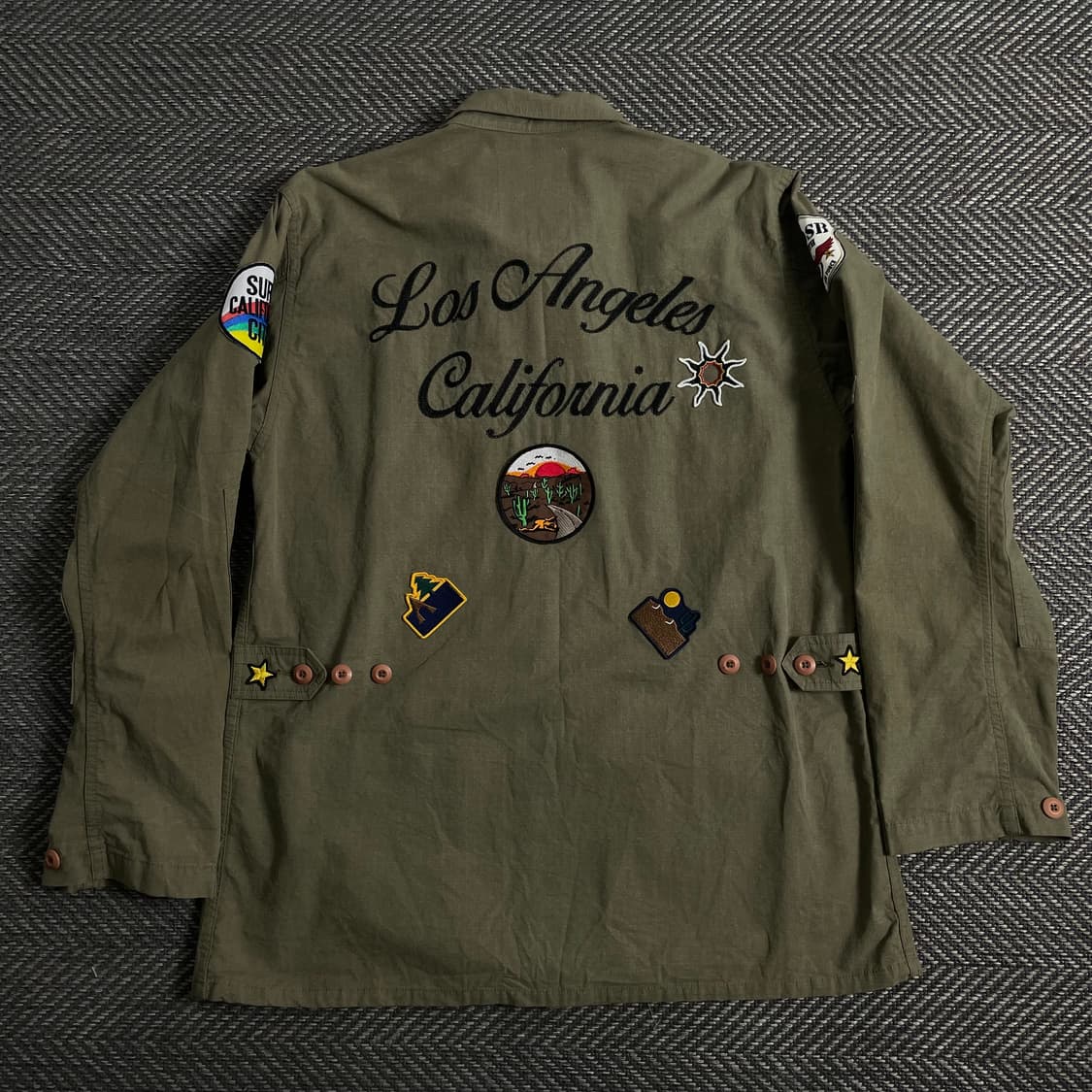 앤더슨벨 서프 캘리포니아 밀리터리 필드 야상 자켓 y 3925 상품이미지5