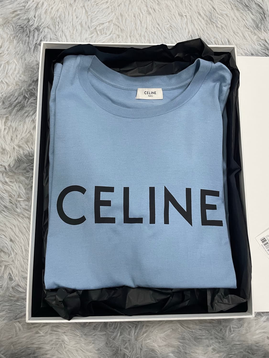 [풀구성/새상품급] 셀린느 코튼 루즈핏 로고 반팔 티셔츠 [XS] 상품이미지2