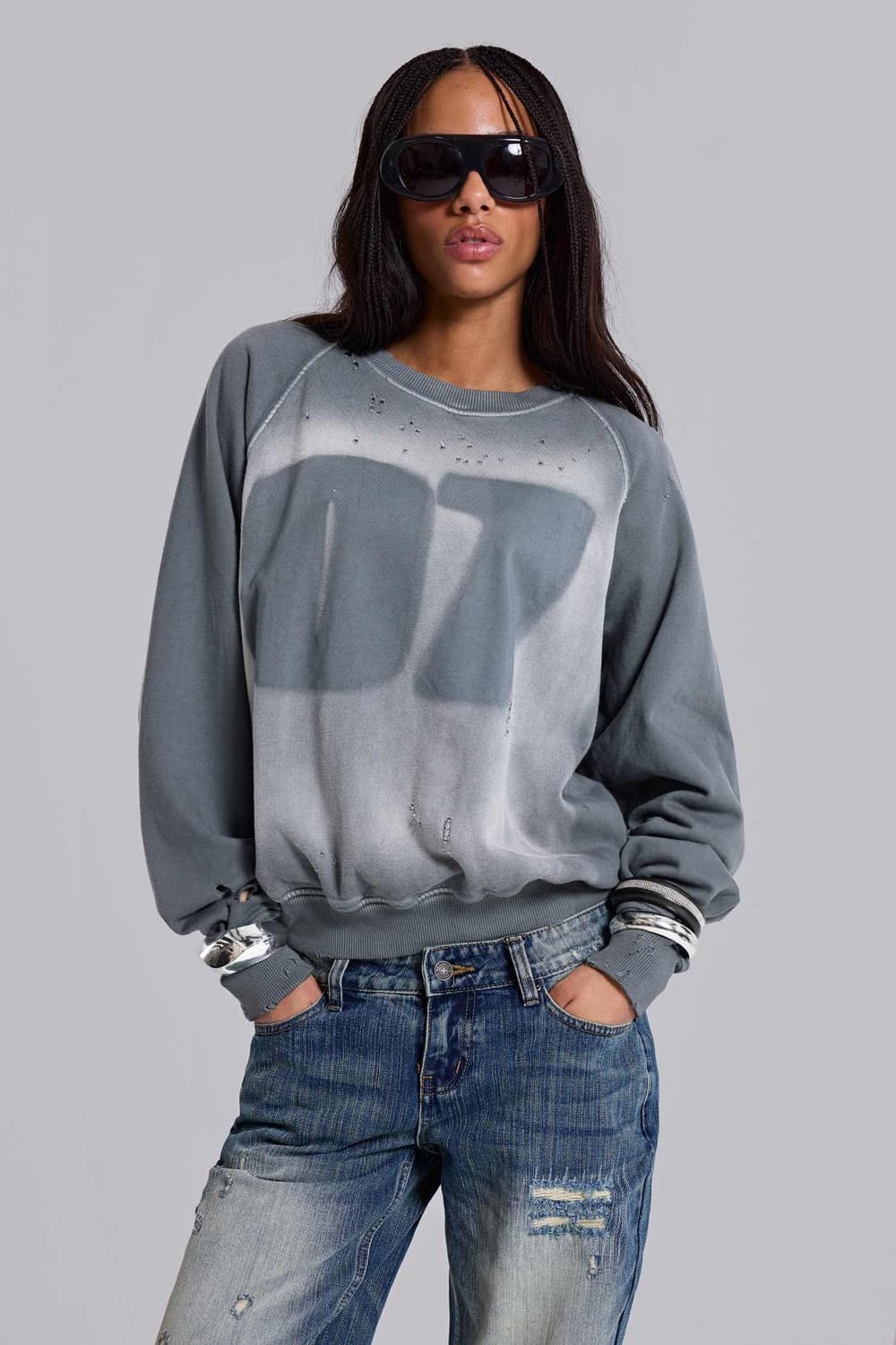 Jaded london 제이디드 런던 맨투맨 s 상품이미지1